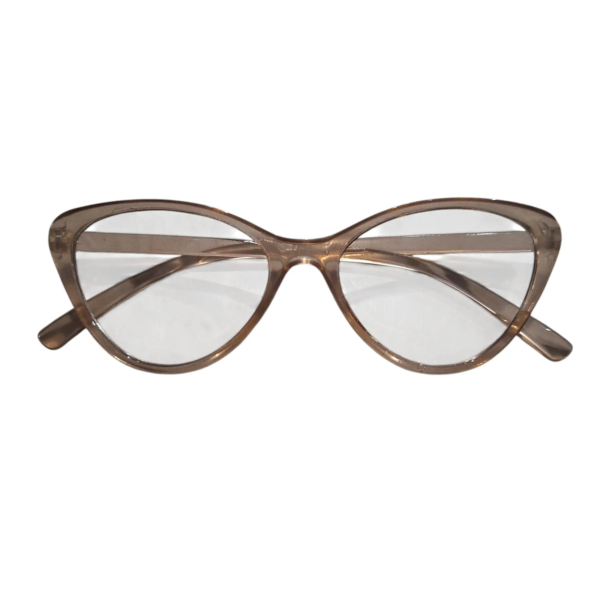 kacamata anti radiasi cat eye frame tea 002